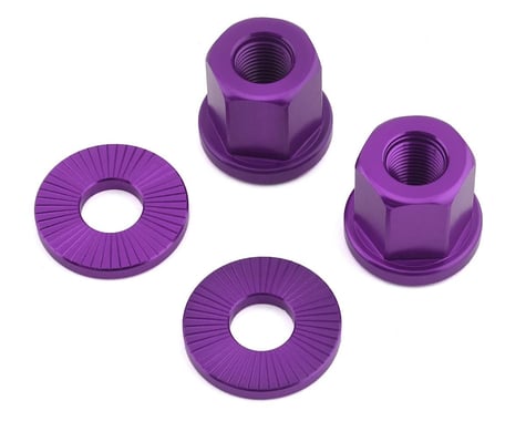 The Shadow Conspiracy Featherweight Alloy Axle Nuts (Purple)